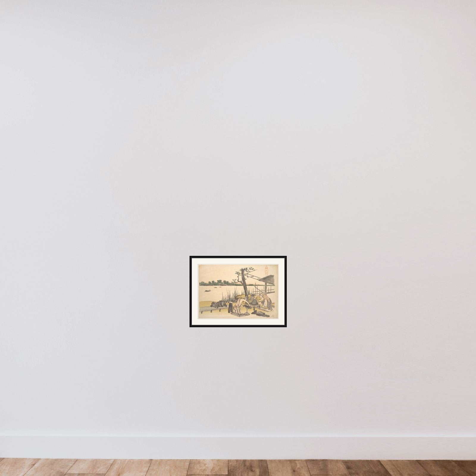 Imadogawa framed — shown to scale