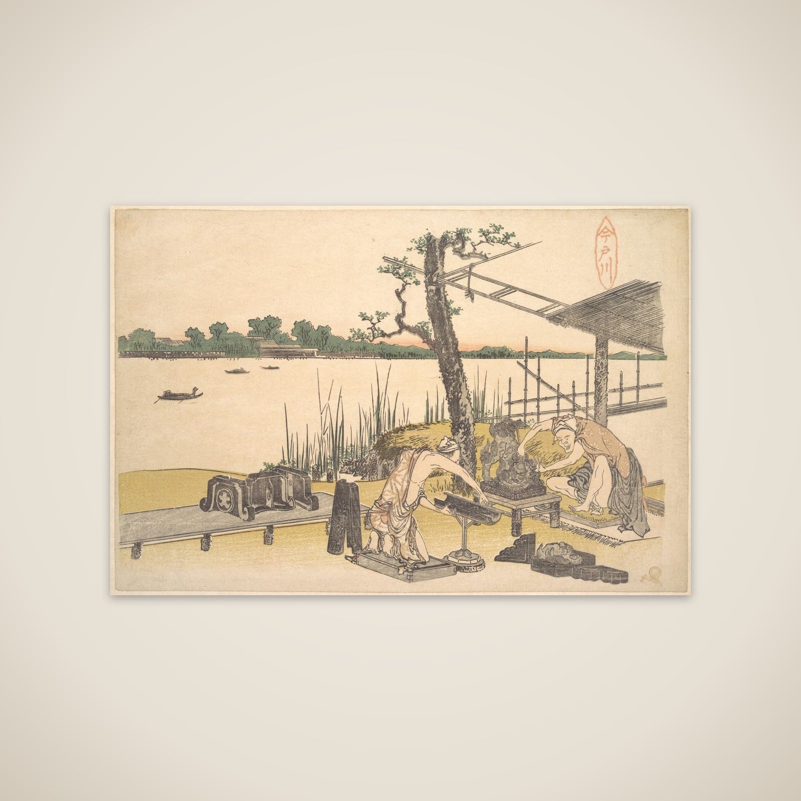 Imadogawa unframed print