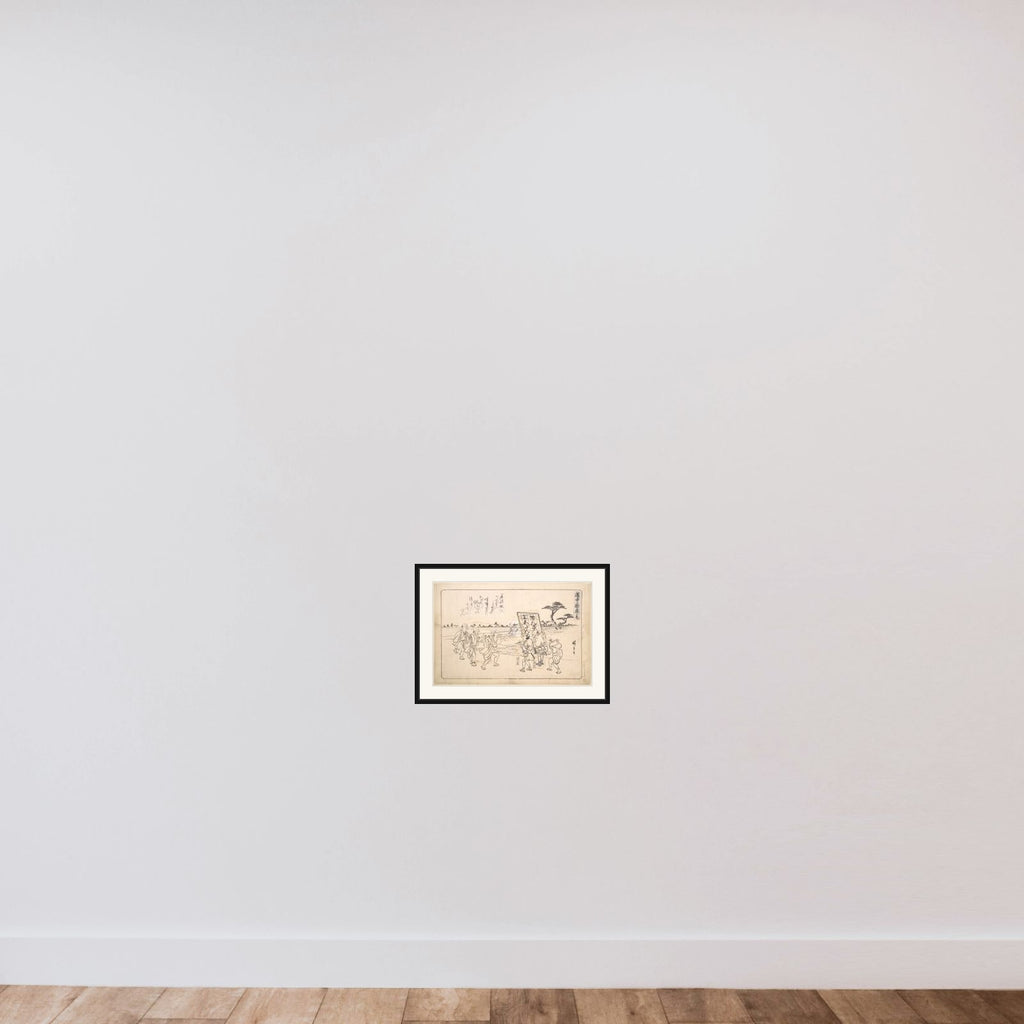 The Practical Jokers Yajirobei and Kitahachi framed — shown to scale