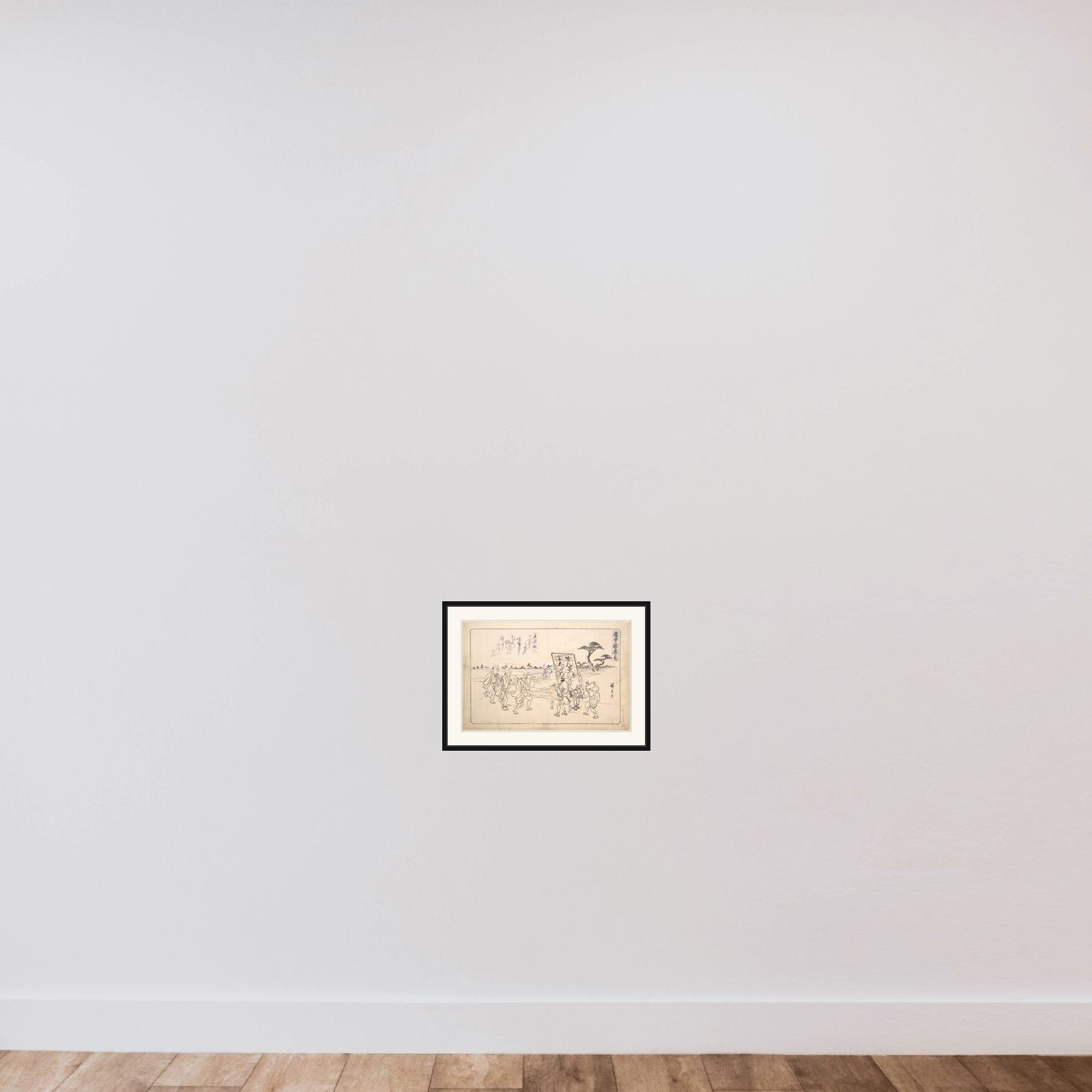 The Practical Jokers Yajirobei and Kitahachi framed — shown to scale