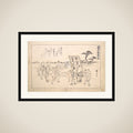 The Practical Jokers Yajirobei and Kitahachi framed
