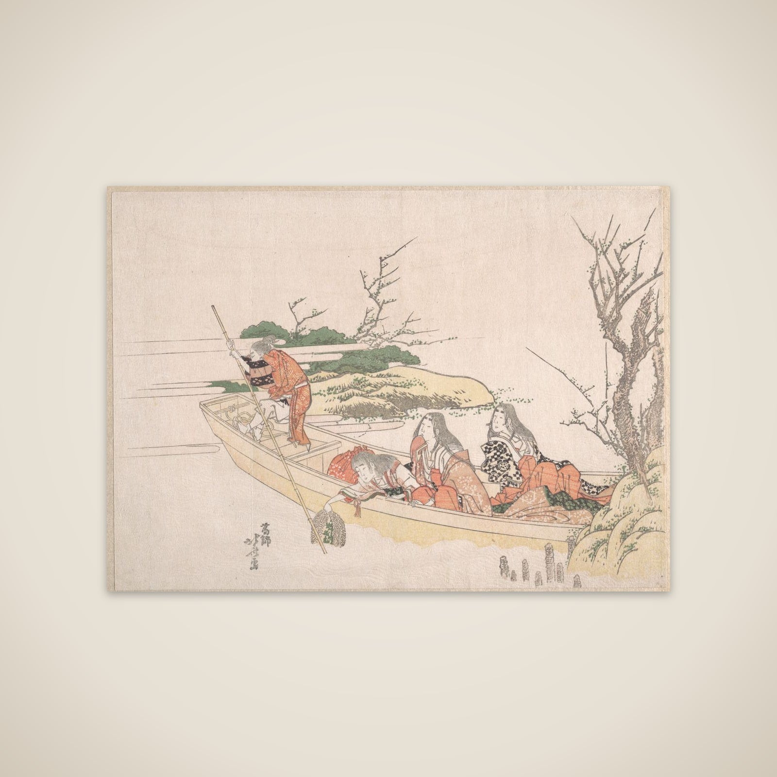 Gathering Sea-Weed unframed print