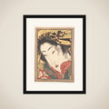 Rejected Geisha from Passions Cooled by Springtime Snow framed