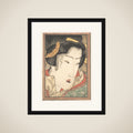 Rejected Geisha from Passions Cooled by Springtime Snow framed