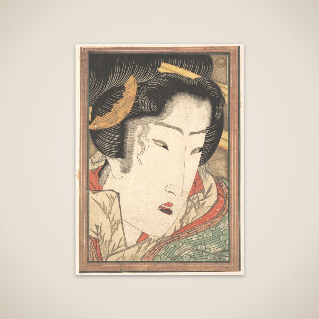 Rejected Geisha from Passions Cooled by Springtime Snow unframed print