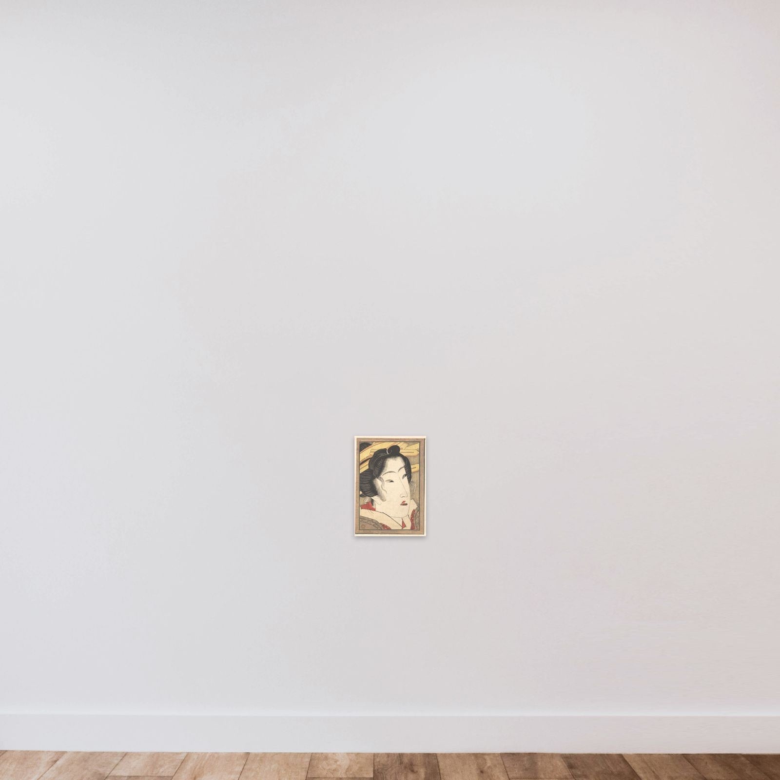 Rejected Geisha from Passions Cooled by Springtime Snow unframed — shown to scale