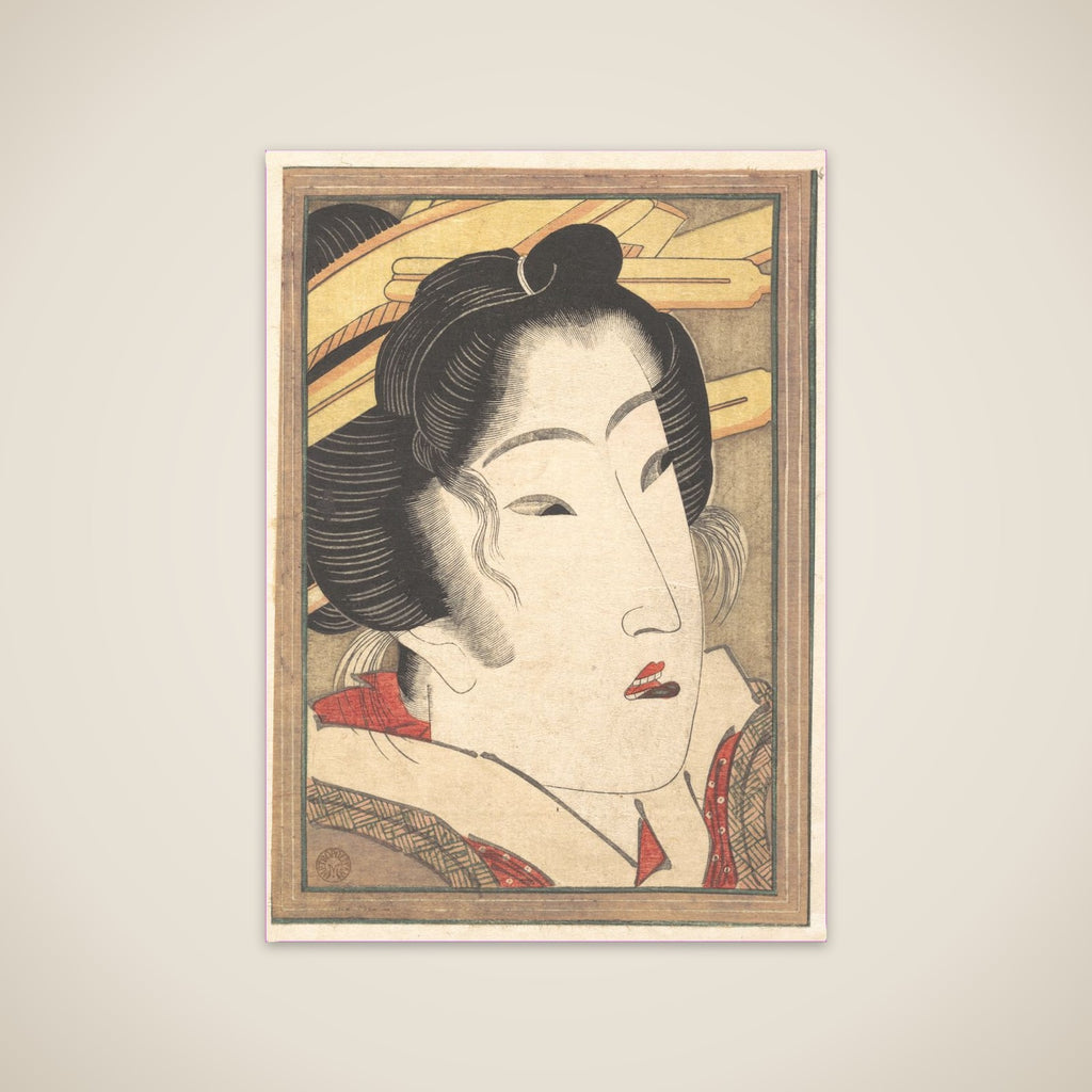 Rejected Geisha from Passions Cooled by Springtime Snow unframed print