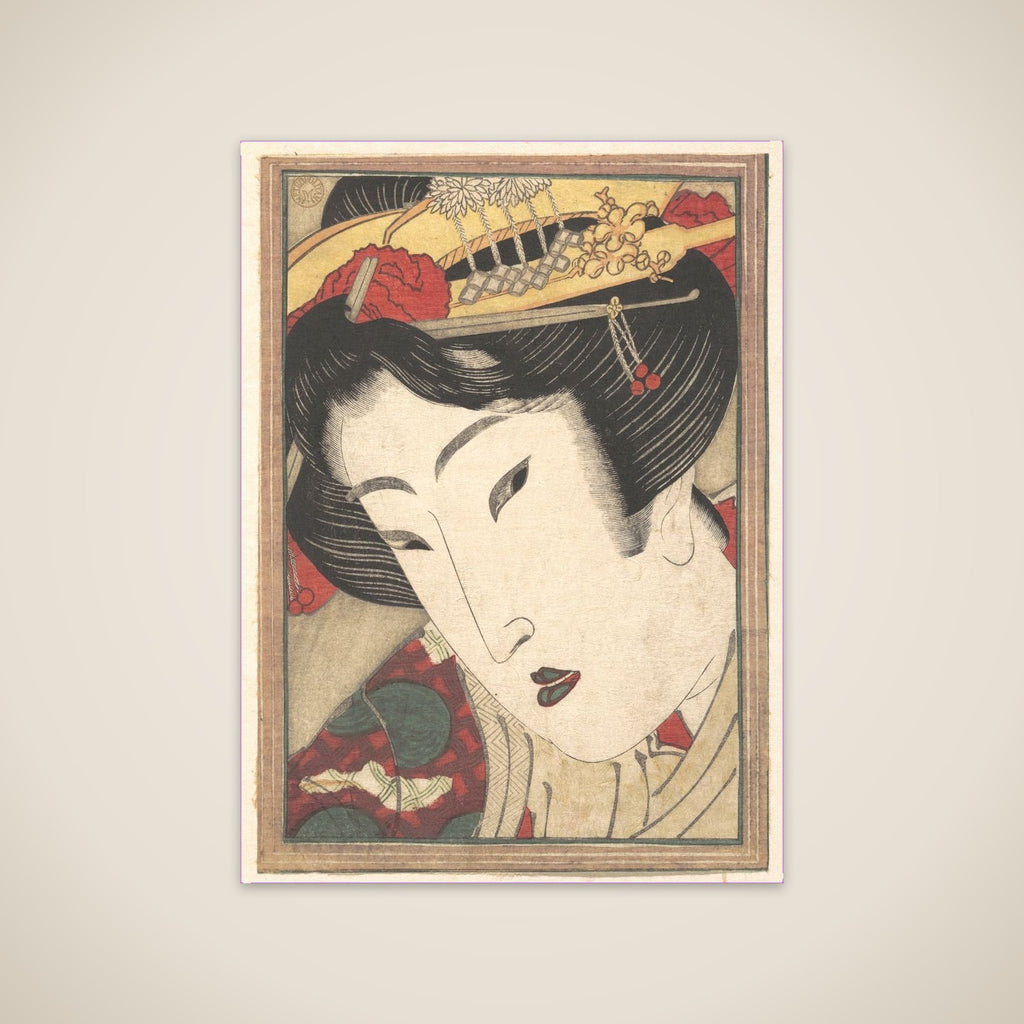 Rejected Geisha from Passions Cooled by Springtime Snow unframed print