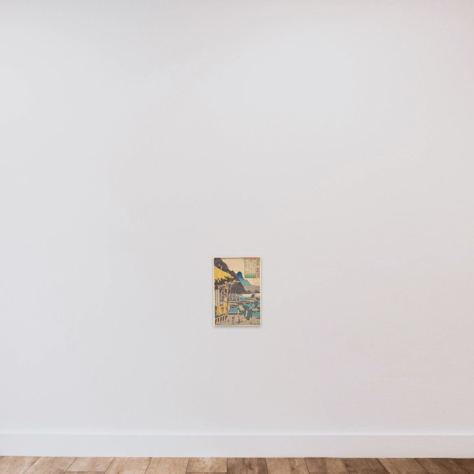The Poet's Cabin in Tatsumi unframed — shown to scale