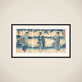 Women Near a River framed