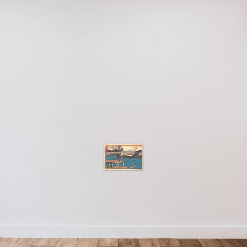Imadobashi no Zu (Tama-Sho) unframed — shown to scale