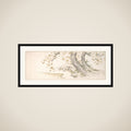 Blossoming Cherry Trees by a Stream framed
