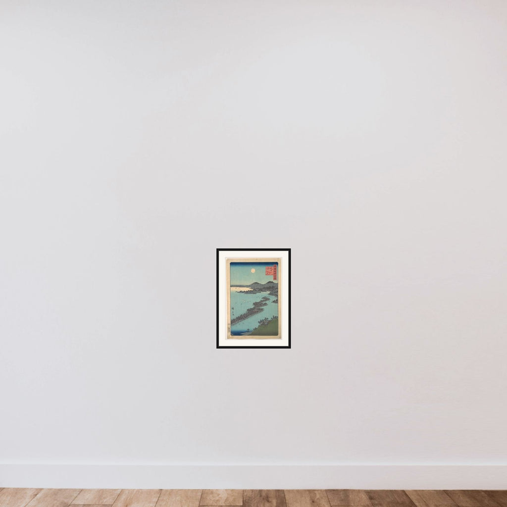 Tango Amano Hashidate framed — shown to scale