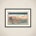 Morning Cherries at Yoshiwara framed