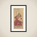 The Actor Ichikawa Danzō III as a Court Noble framed