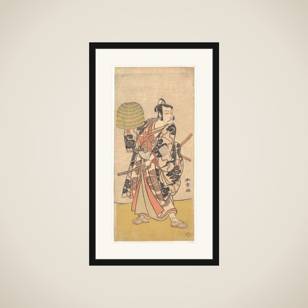 Kabuki Actor Ichikawa Danjūrō V framed
