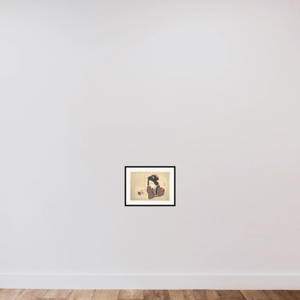 Print framed — shown to scale