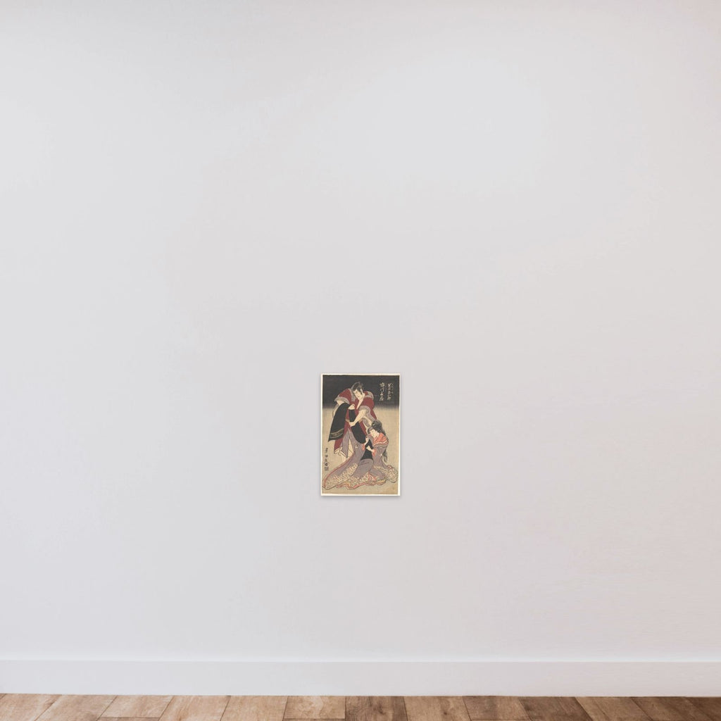 Scene from a Drama unframed — shown to scale