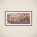 Police Superintendant's Party: A Gift of Food and Drink framed