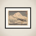 Snowy Landscape framed