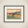 東海道五十三次　浜松 framed