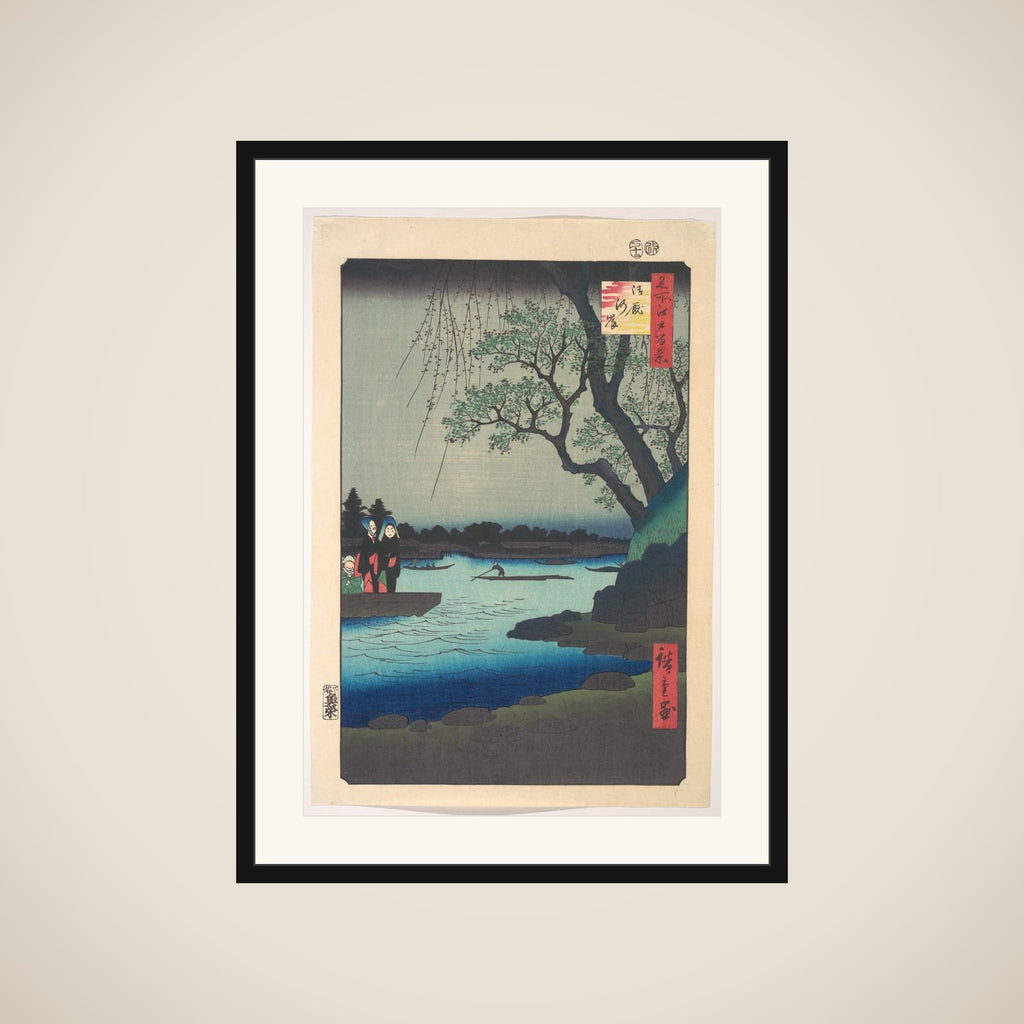 Ommayagashi, Sumida River framed
