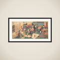 Artisans, from the series "An Up-to-Date Parody of the Four Classes" framed