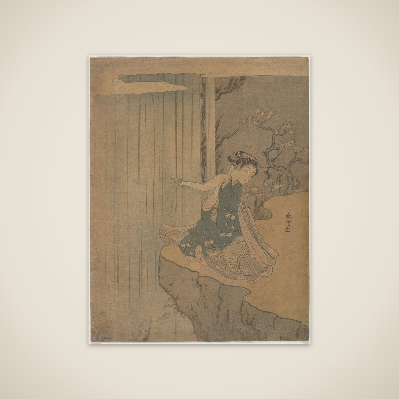 Parody of the Legend of Kyoyu and Sofu unframed print