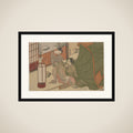 Parting of Lovers: The Morning After framed