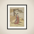 Lady Komachi framed