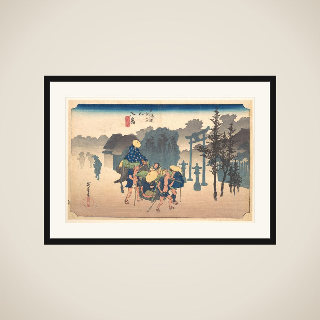 Morning Mist framed