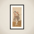 The Actor Otani Hiroyemon III framed
