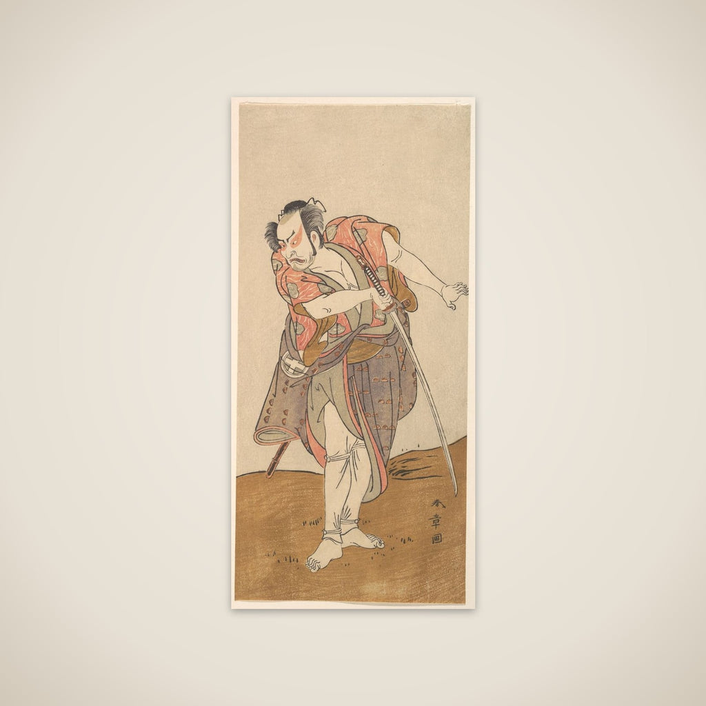 The Actor Otani Hiroyemon III unframed print
