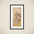 The Actor Danjuro III as an Itinerant Peddler framed