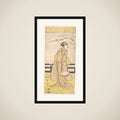 Nakayama Tomisaburo in a Female Role framed