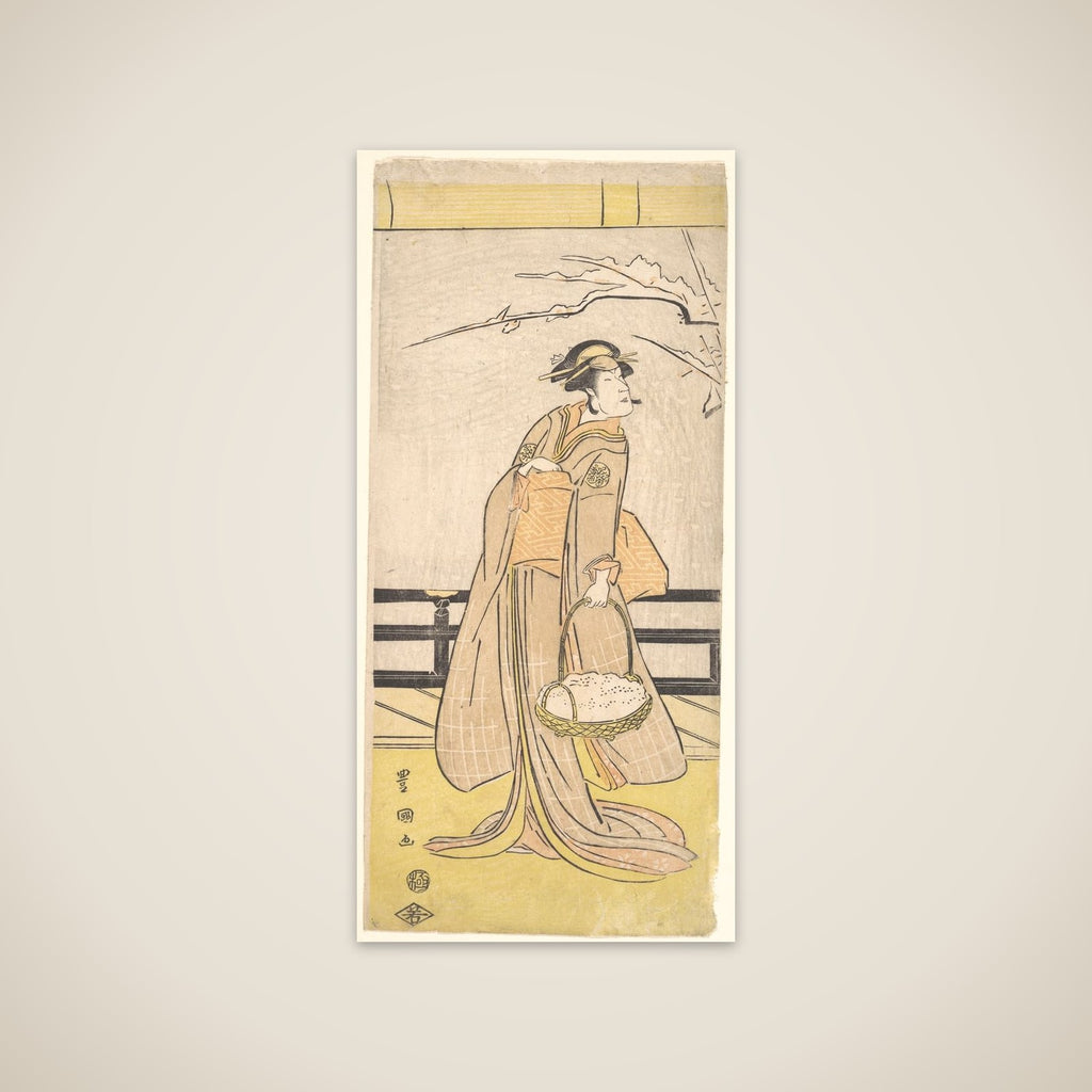 Nakayama Tomisaburo in a Female Role unframed print