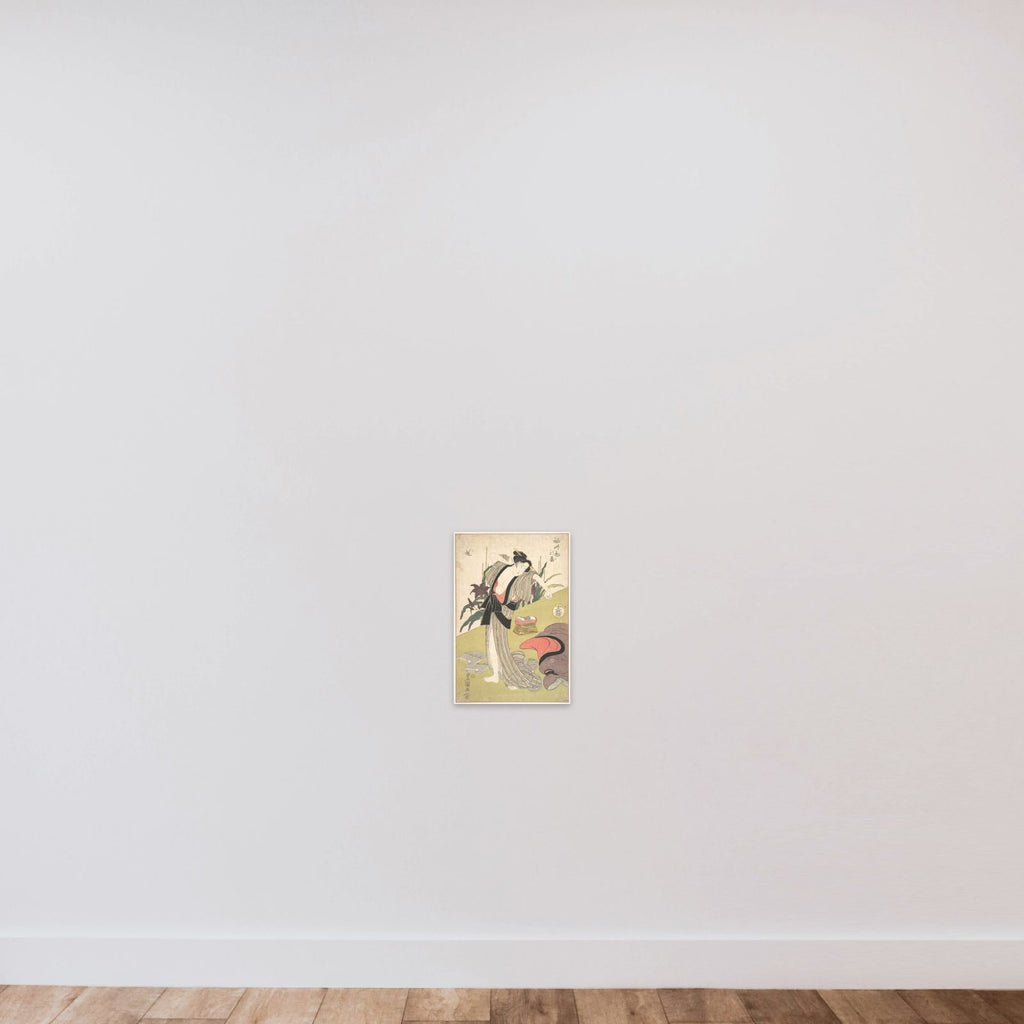 The First Visit of the Cuckoo unframed — shown to scale