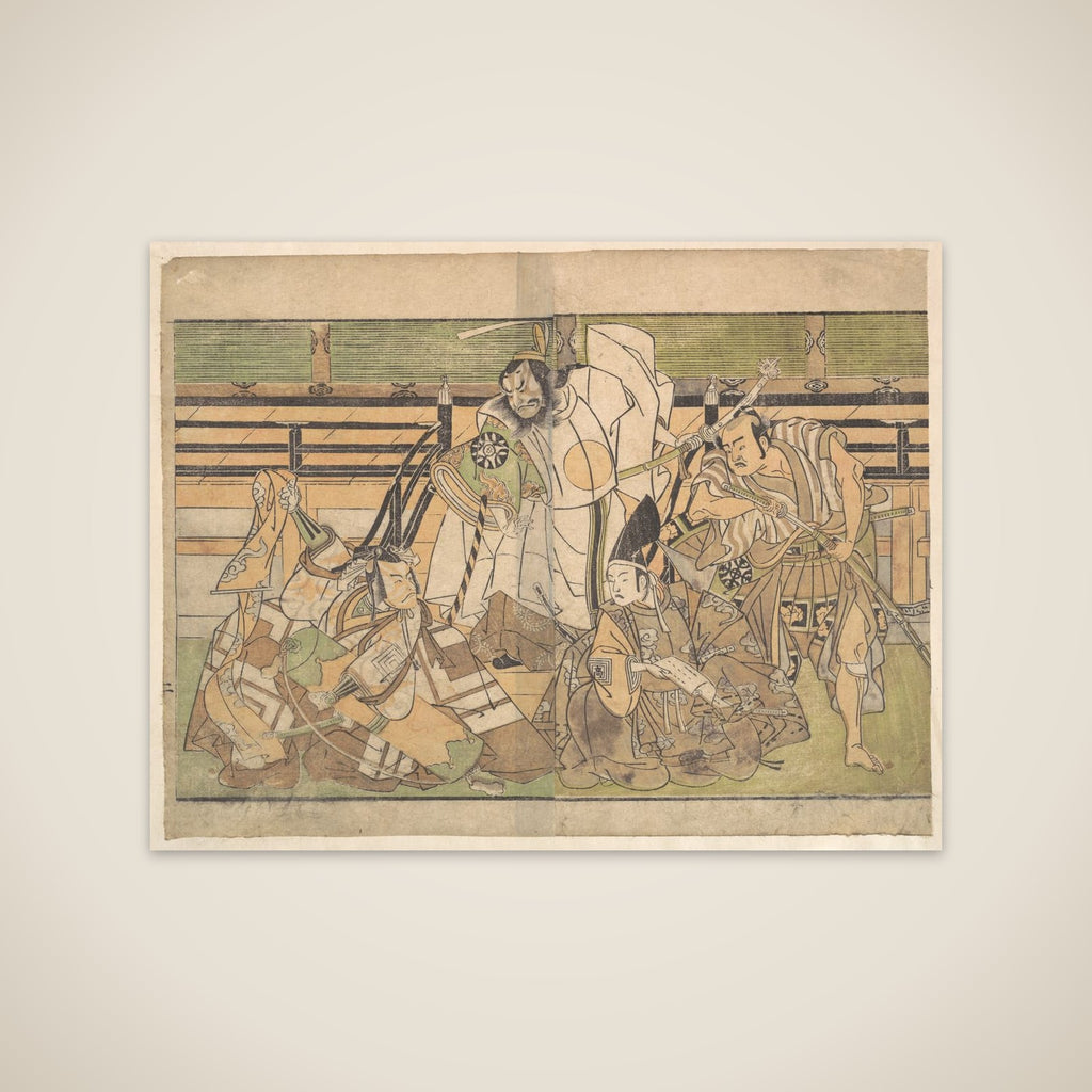 Four Actors in Unidentified Roles unframed print