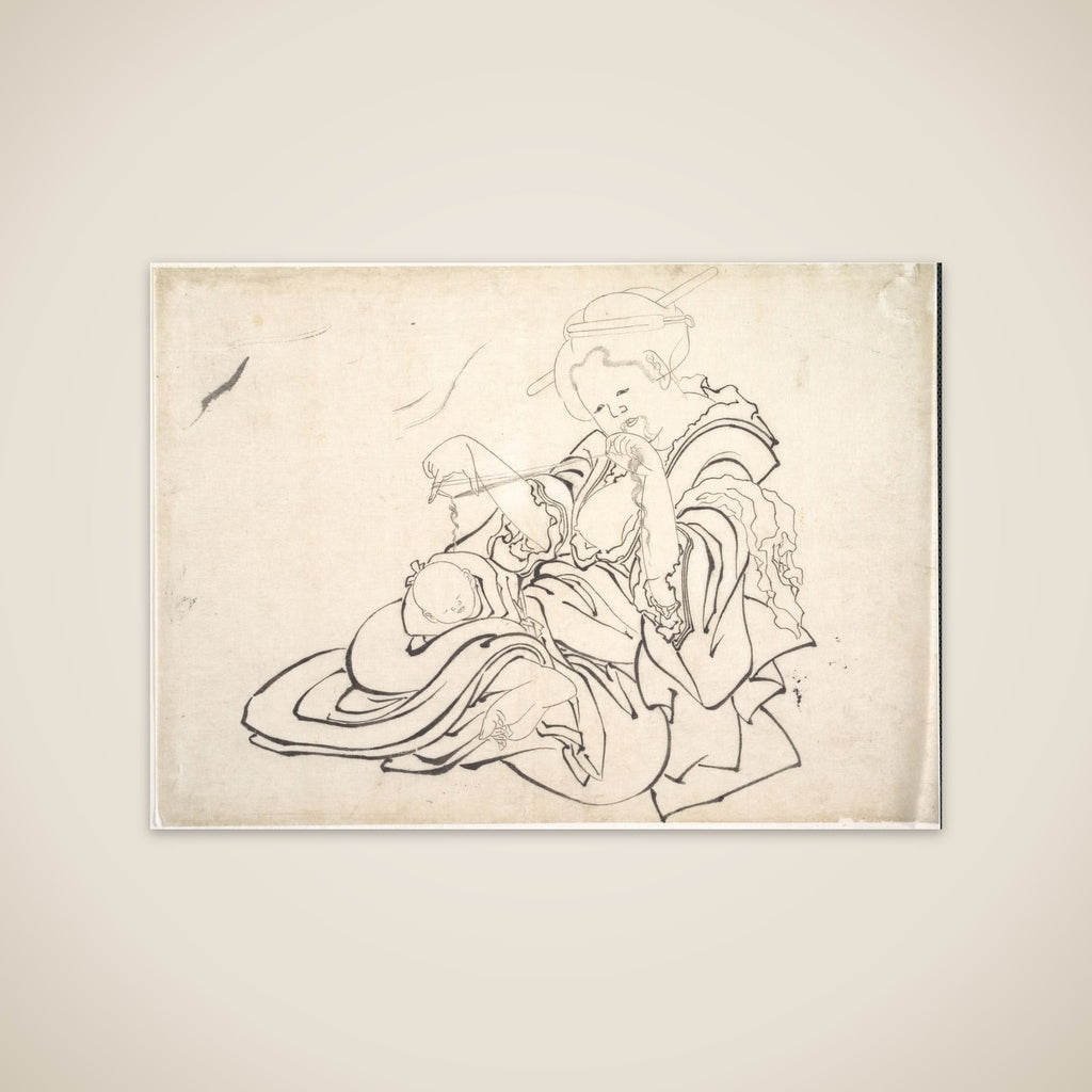A Woman and Baby unframed print