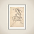 A Warrior framed
