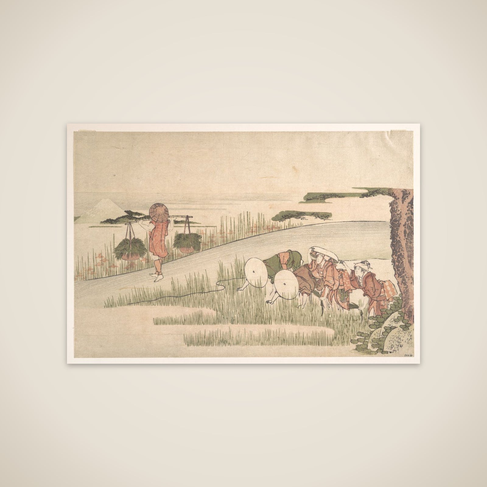 Spring in the Rice Fields unframed print