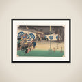 Seki, Stations No. 48 framed