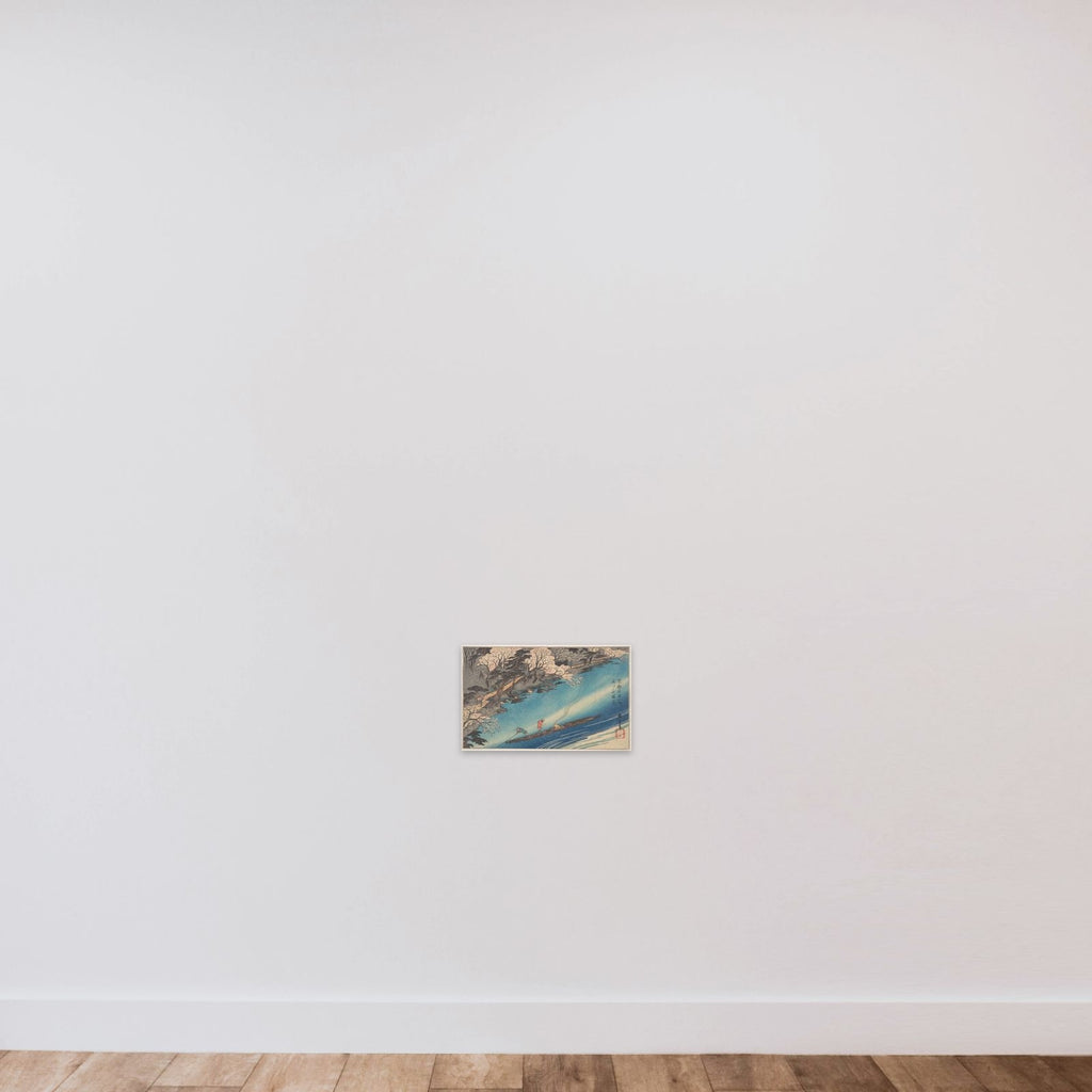 Arashiyama Manka unframed — shown to scale