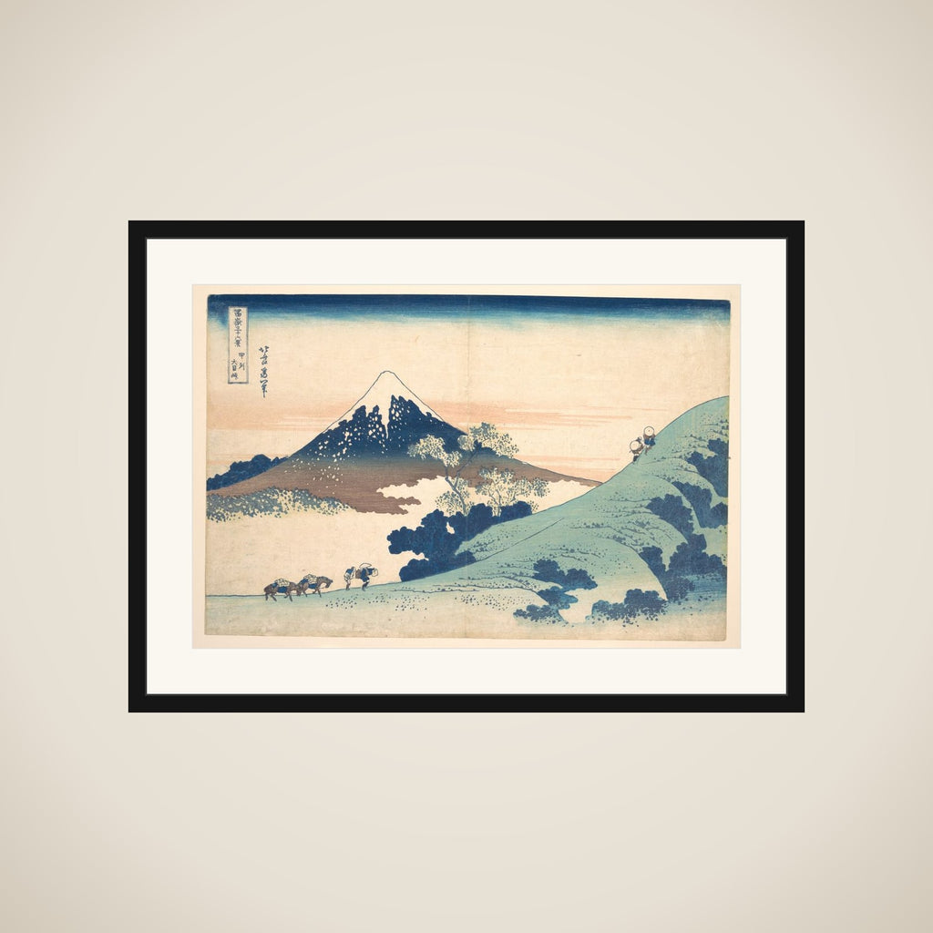 Fuji from Inume (?) Pass framed