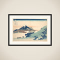 Fuji from Inume (?) Pass framed