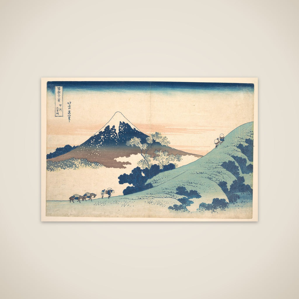 Fuji from Inume (?) Pass unframed print