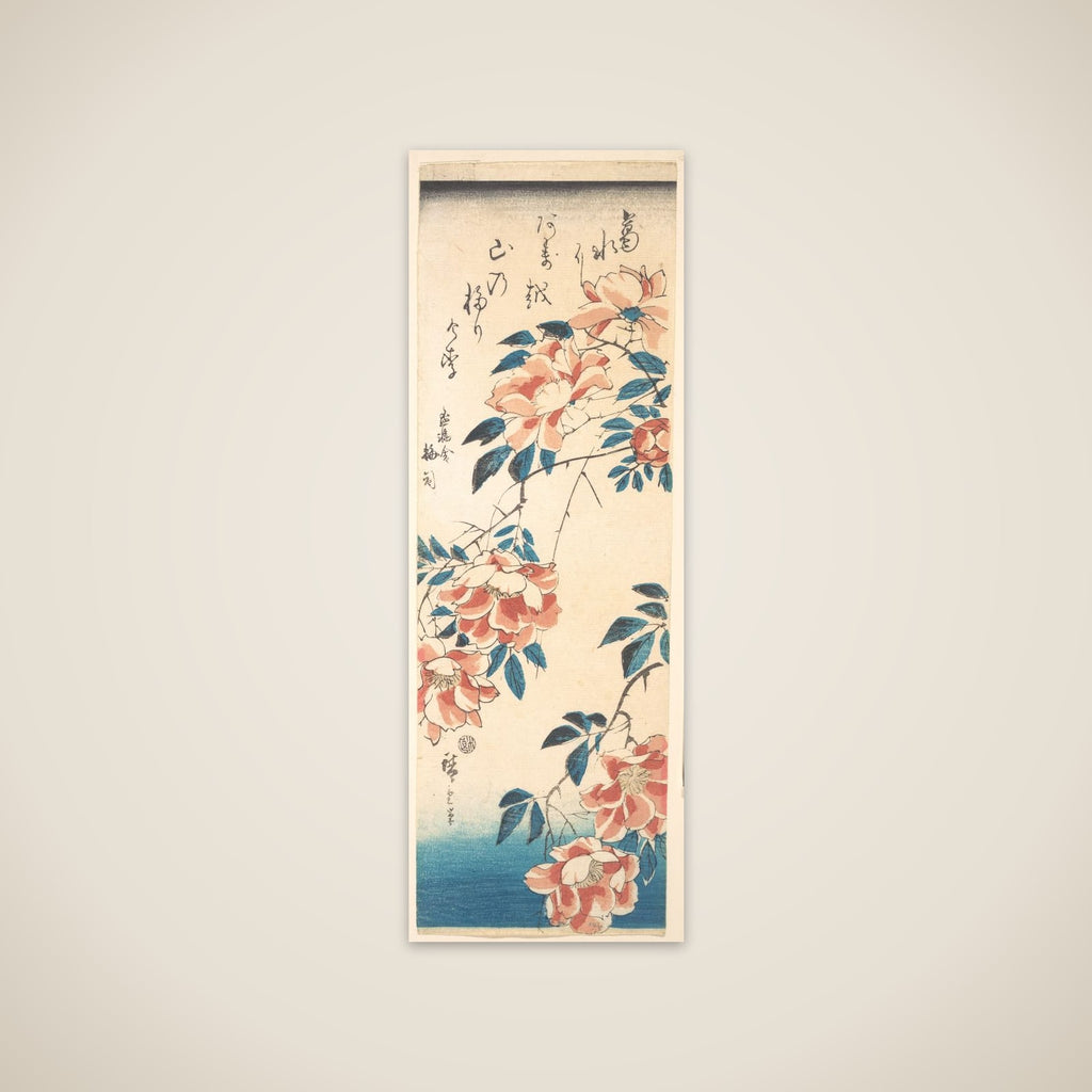 Rose unframed print