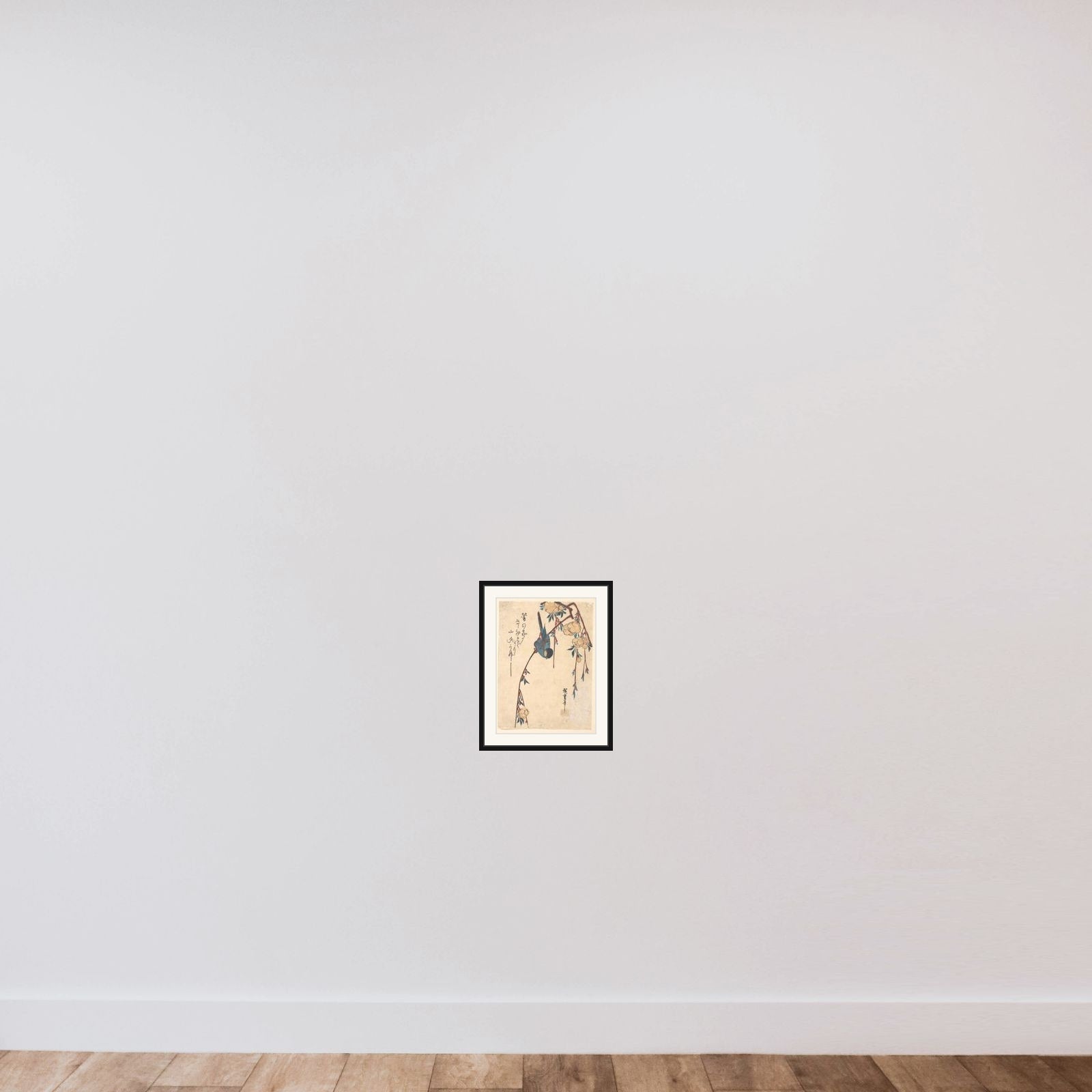 Weeping Cherry framed — shown to scale
