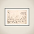 Two Brothers Zhang Xiao and Zhang Li framed
