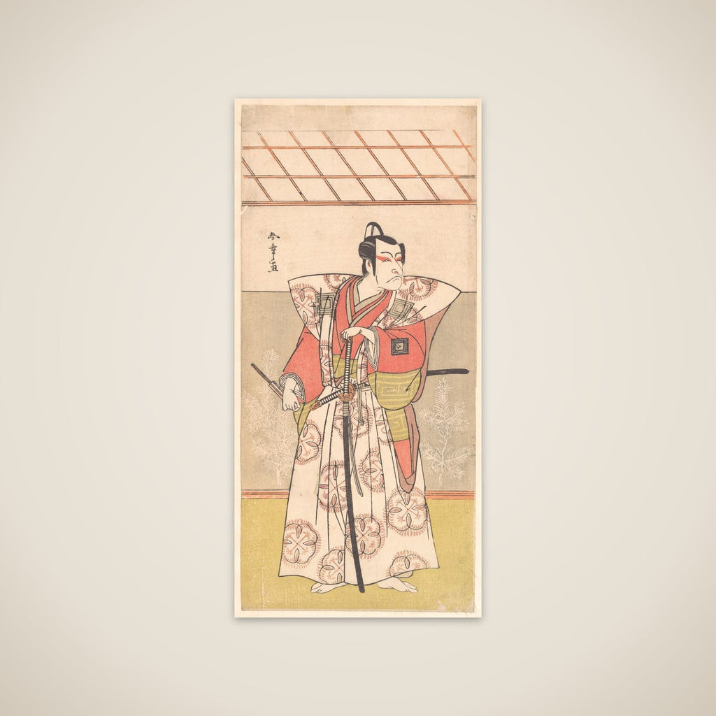 Ichikawa Danjuro V as a Samurai of High Rank unframed print